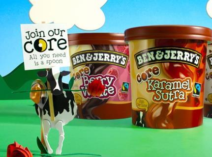 Ben and Jerry's Core advert
