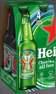 HNK UCL 4x330ML BOTTLE