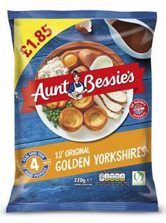 Aunt Bessie's 12 Golden Yorkshires 220g PMP cropped