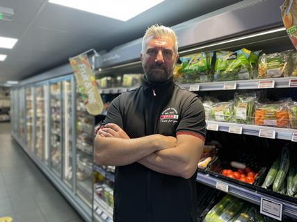 Ian Lewis SPAR Minster Lovell inside store