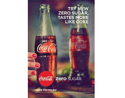 Coca Cola zero sugar