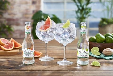 Gordon's gin and tonic drinks
