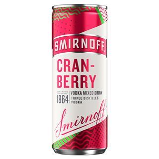 Smirnoff & Cranberry (5% ABV)
