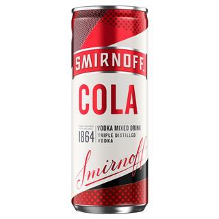 Smirnoff & Cola (5% ABV)