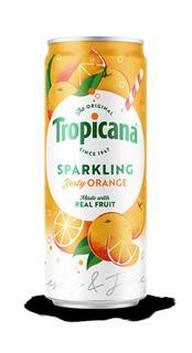 Tropicana Sparkling Zesty Orange Plain Pack