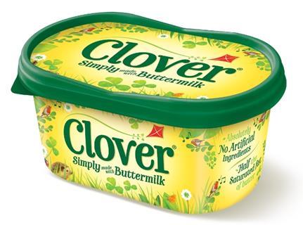 Dairy Crest announces Clover redesign 