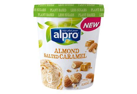 Alpro Ice Cream Almond Salted Caramel 340g