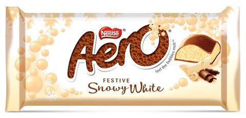 Aero Festive Snowy White Block cropped