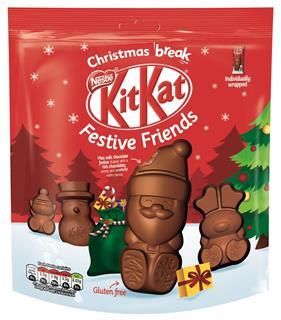 KitKat Santa Festive Friends pouch cropped