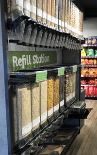 Store refill station - Sustainability cropped