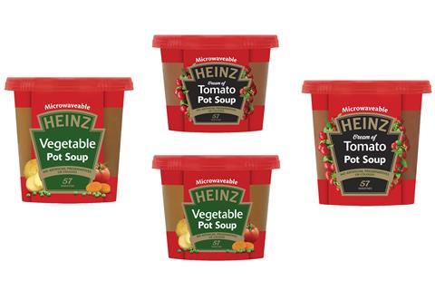 Heinz Soup Microwaveable Pots