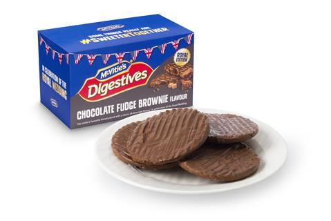 Chocolate fudge brownie Digestives