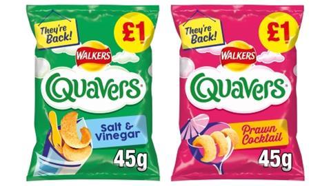 Quavers Retro Flavours - PMP