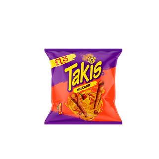 511899 TAKIS VOLCANO EXPORT UK 55G PMP £1.25