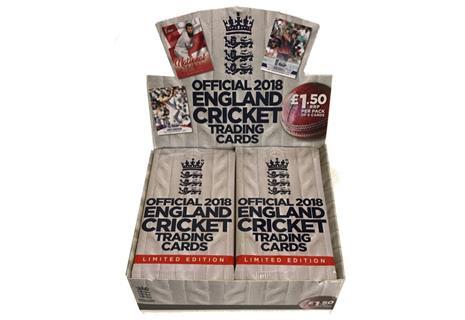 Official 2018 England Cricket Trading Cards