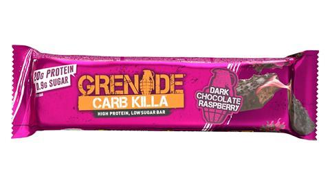 Carb Killa EU1 Dark Chocolate Raspberry Bar cropped 3