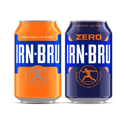 IRN-BRU Original & Zero Plain