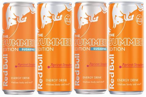 Red Bull unveils Apricot-Strawberry Summer Edition | Product News ...