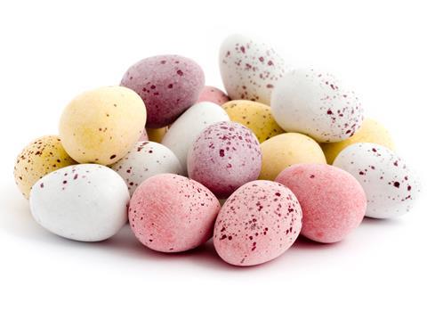 Pastel coloured Mini Eggs