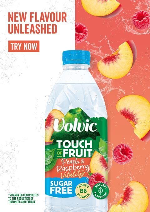 Behind the label: Volvic Touch of Fruit