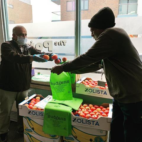 Jays Budgens Food donation