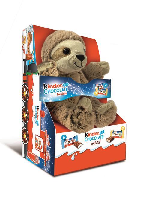 Kinder Chocolate_Fluffy Toy_SLOTH