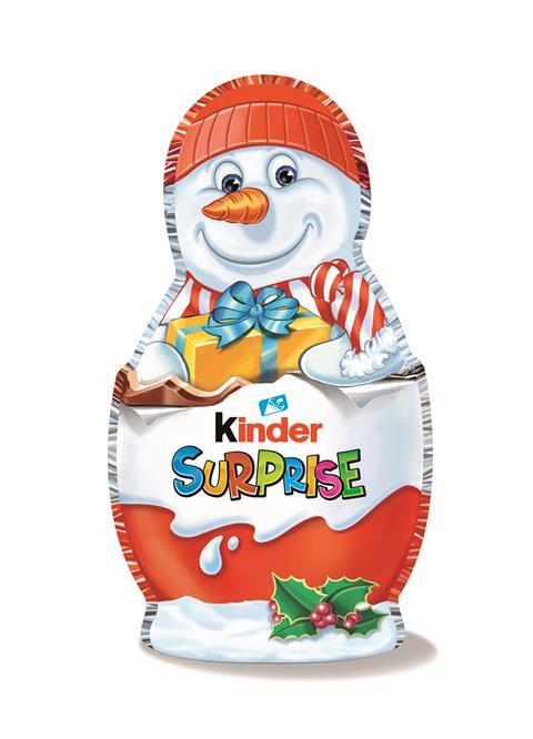 KINDER SURPRISE 36g FIGURE_SNOWMAN