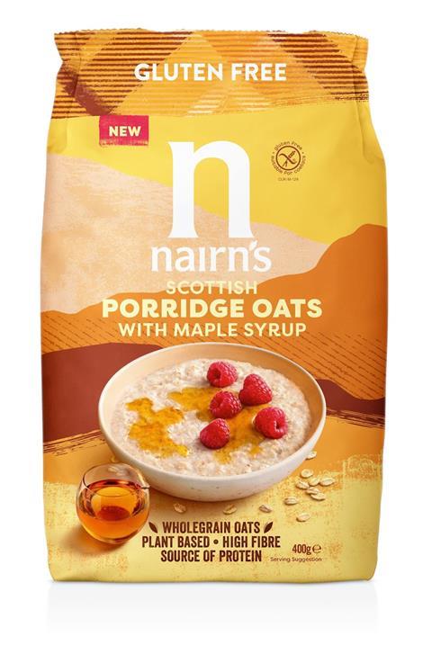 Nairn's Scottish Porridge Oats with Maple Syrup Gluten Free