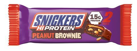 Snickers Peanut Brownie with 15g of protein