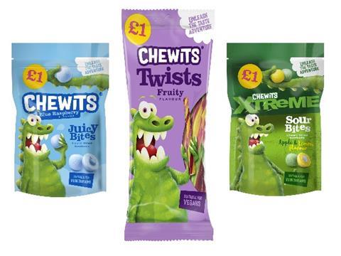 Chewits range