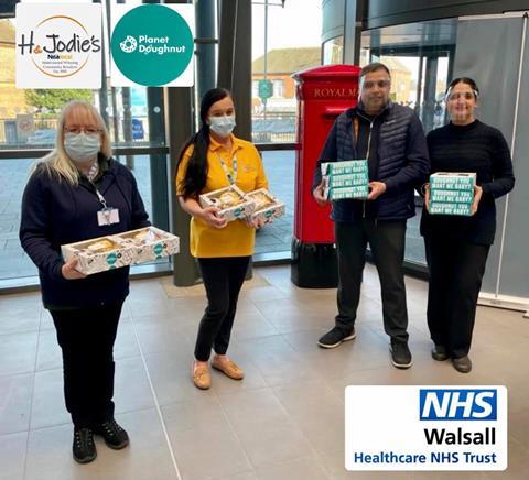 Nisa High Heath_NGS Planet Doughnut donation Walsall Healthcare NHS Trust