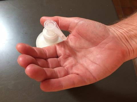 hand sanitiser