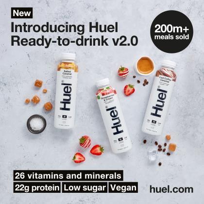 Huel ready to drink meal solution