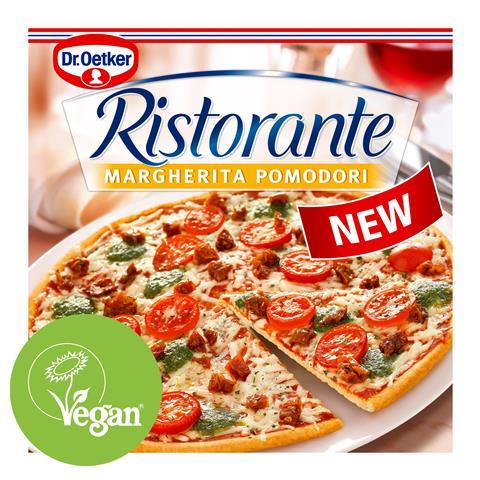 Dr. Oetker Vegan pizza