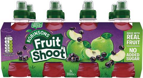 Fruit Shoot Apple and Blackcurrant 200ml PET MP8
