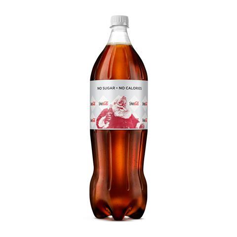 Diet Coke Christmas 2019 Bottle