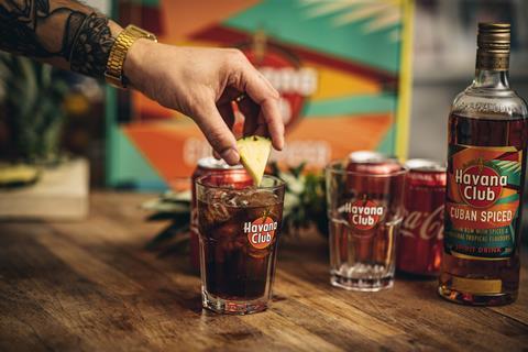 Havana Club Cuban Spiced serve