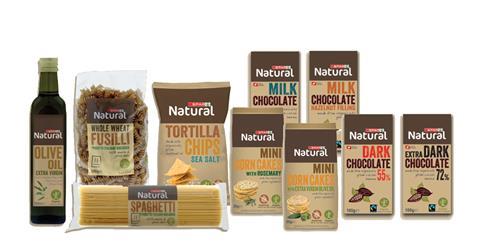 SPAR UK Natural Range