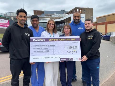 Singhs Premier Sheffield Hospital fundraiser