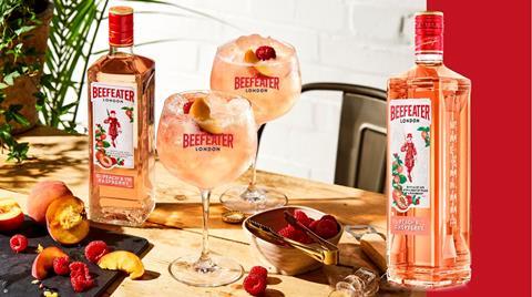Beefeater Peach and Raspberry