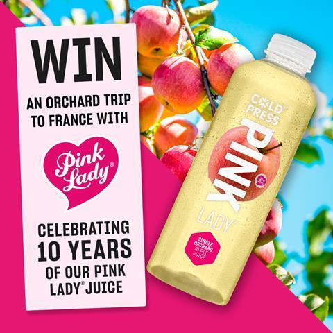 coldpress pink Lady comp