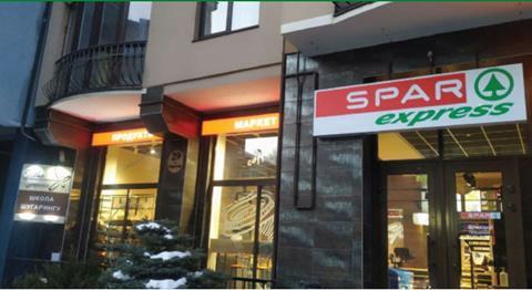 Spar store in Ukraine