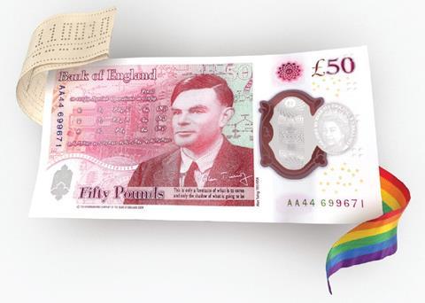 New £50 note Alan Turing Polymer