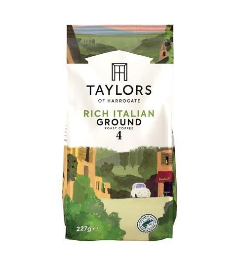 Taylors coffee_rich Italian ground 227g