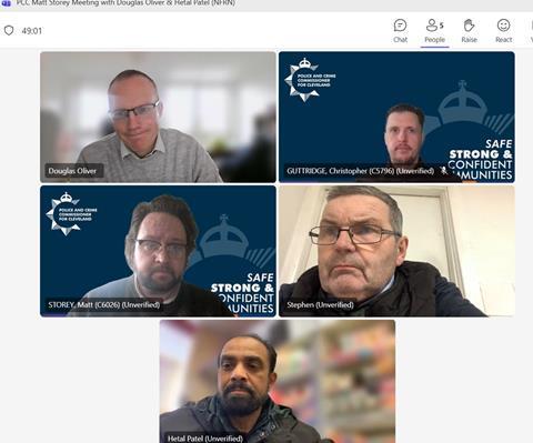 Meeting with Cleveland PCC