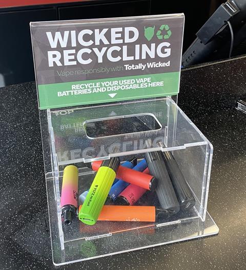 battery recycling box