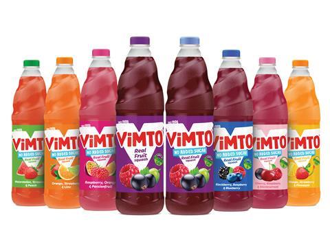 Vimto Dilutes Range Shots