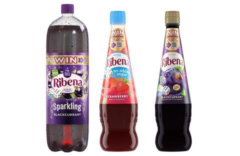 Ribena on-pack promo