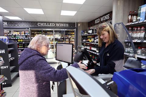 Serving customers_Ashs Shop Fenstanton_Nisa