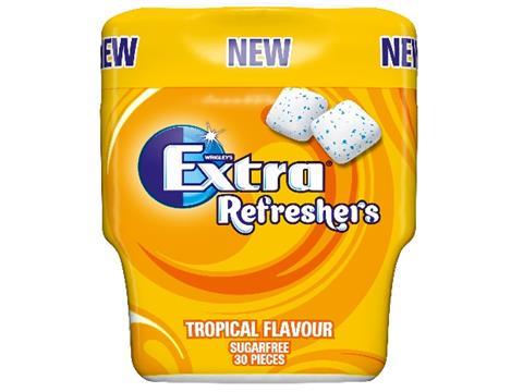 Extra Refreshers Tropical bottle